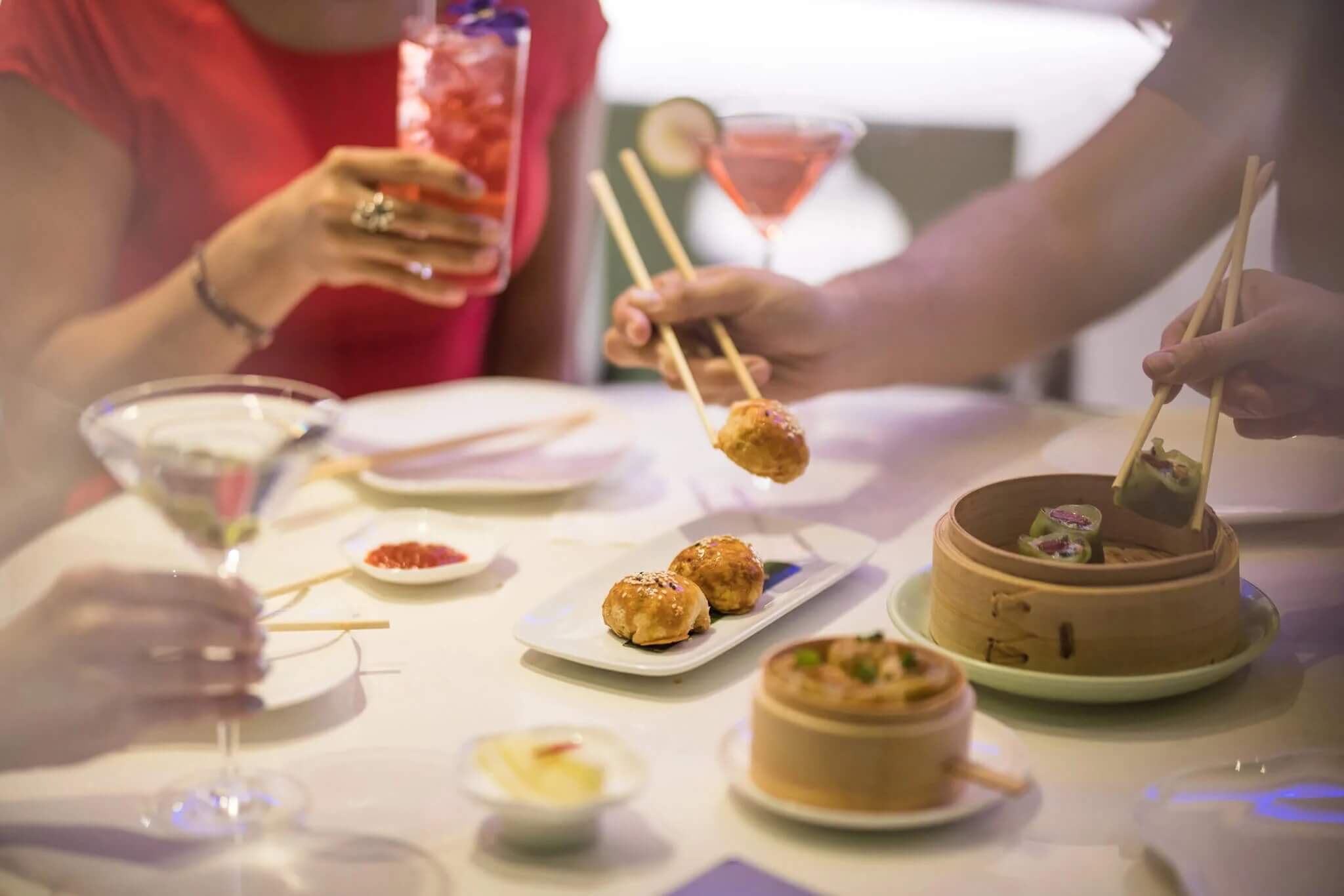 Yauatcha Riyadh Various Dishes