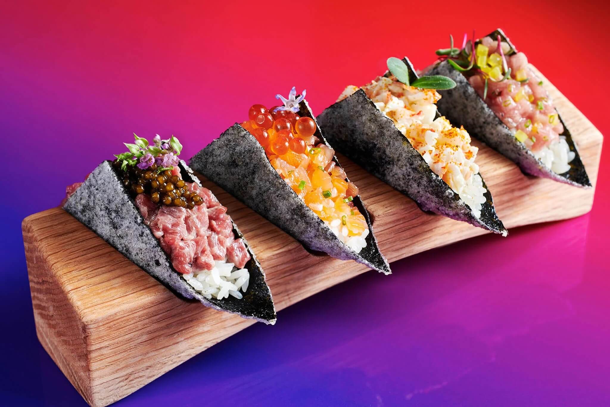 Sushi tacos