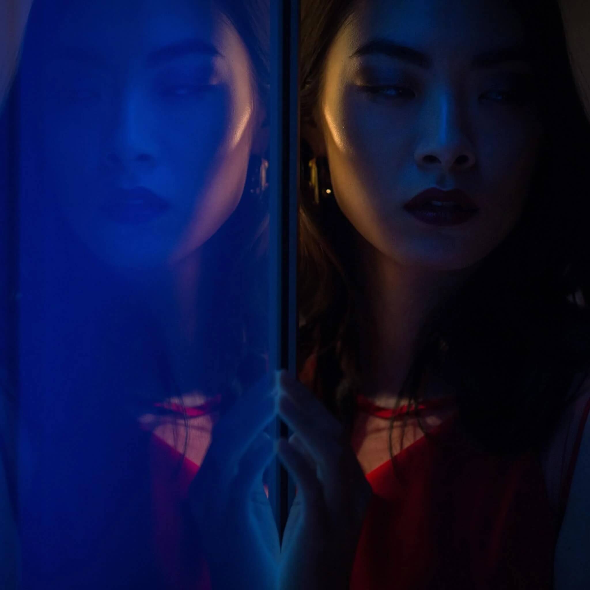 Woman in Reflection