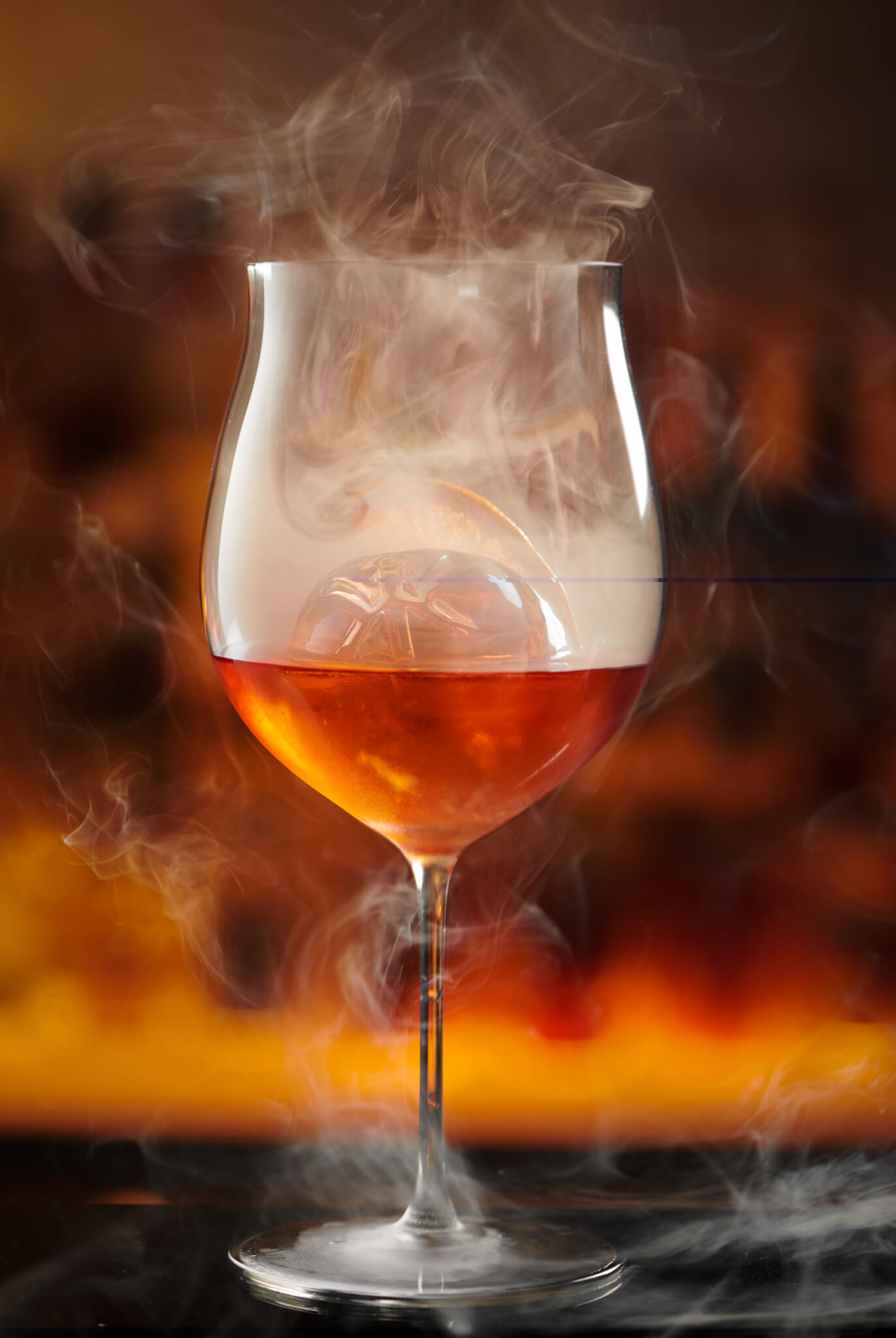 smoky negroni