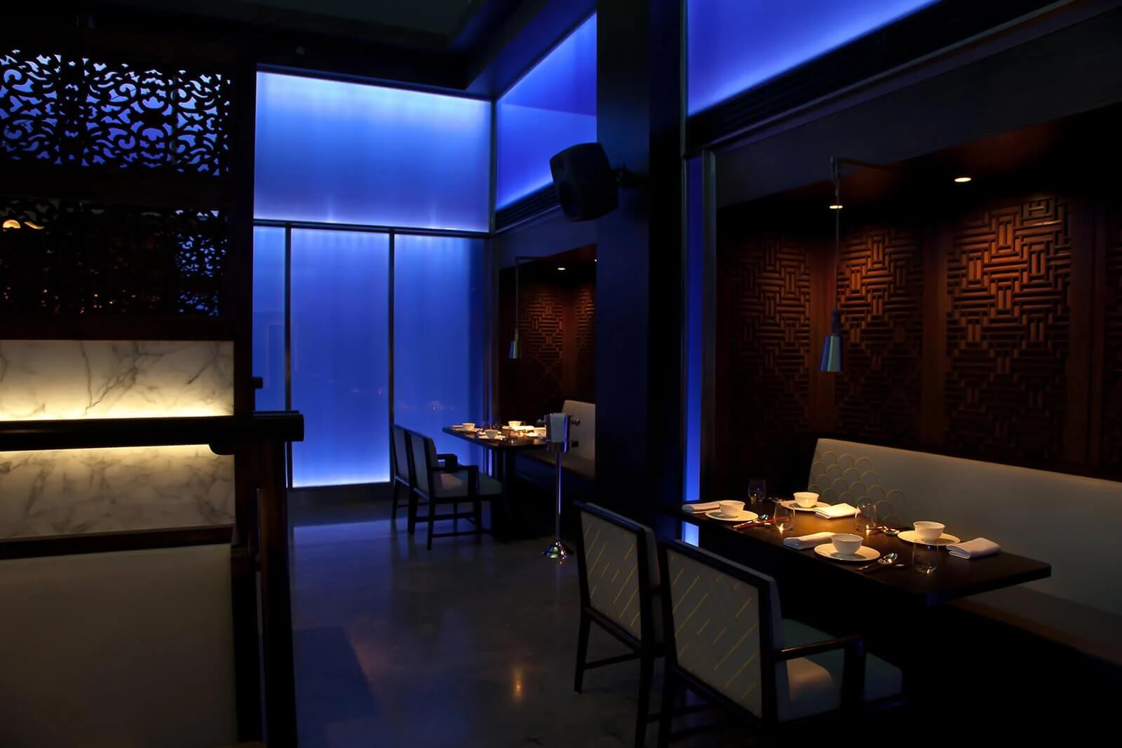 Hakkasan Mumbai Dining Room