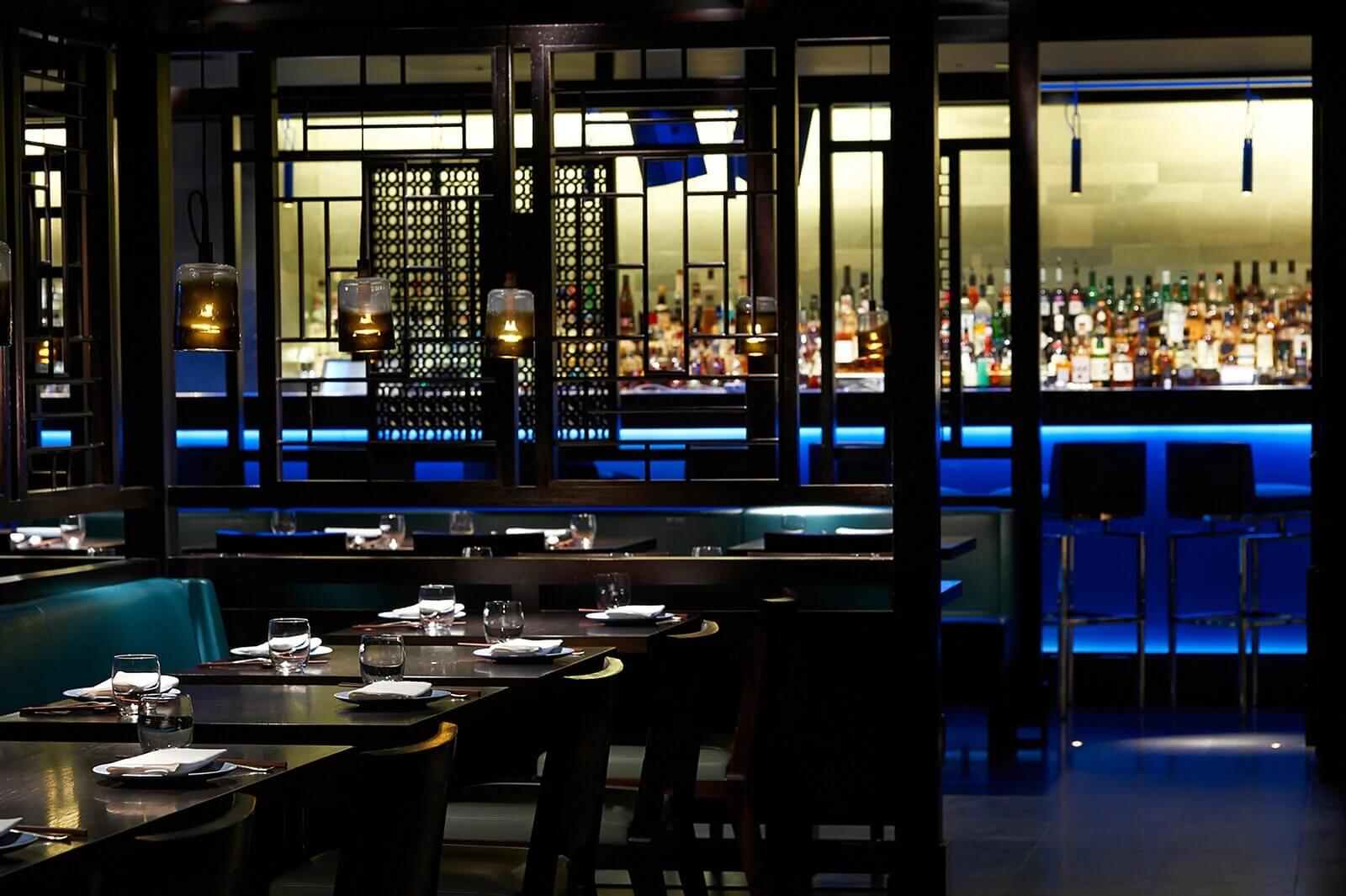Hakkasan Mayfair Main Dining Room and Bar