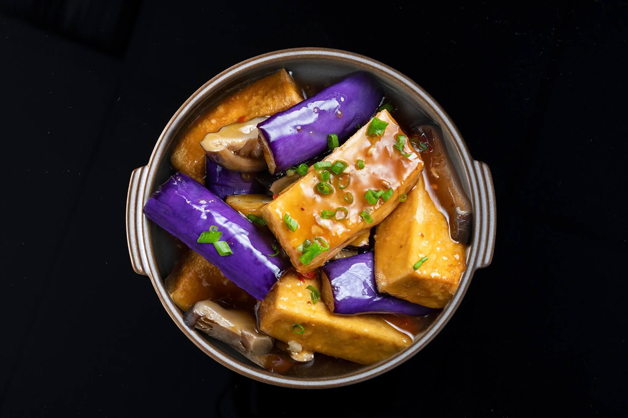 Tofu Abergine Mushroom